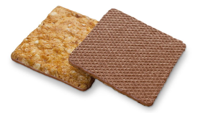 Crunchy Dipped Milk-Chocolate biscuit